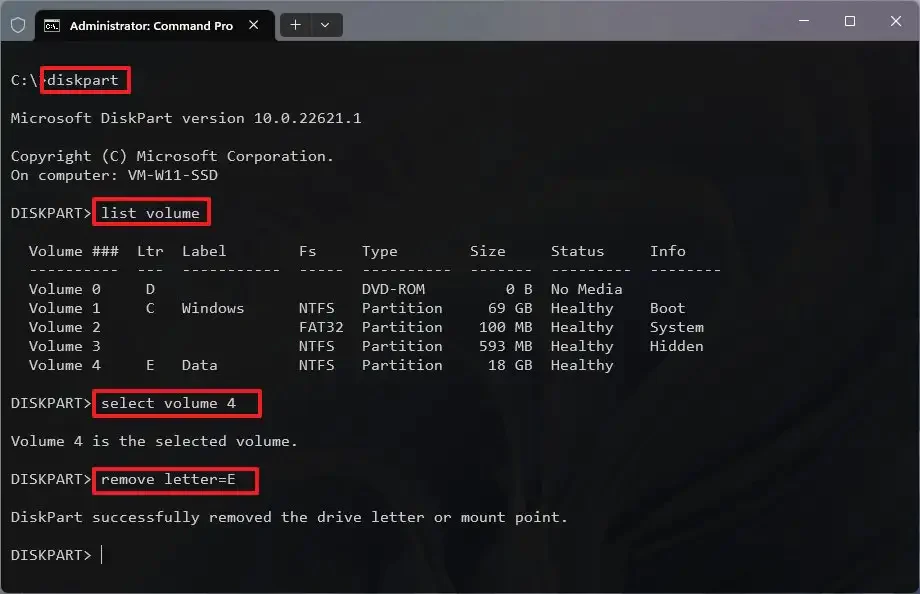 Windows 11'de Sürücü Harfi Nasıl Kaldırılır