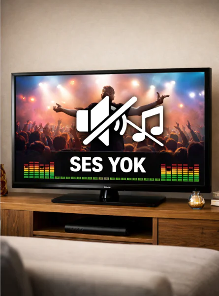 Thamson TV Görüntü Var Ses Yok sorunu ve çözümü