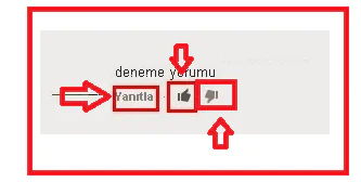 Youtube Yorum ve Beğenme Yanıtlama
