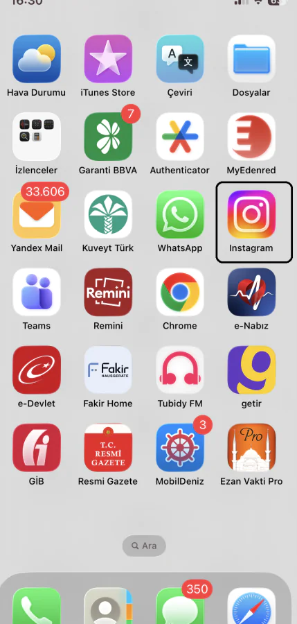 Instagram tek dokunma ile video durdurma