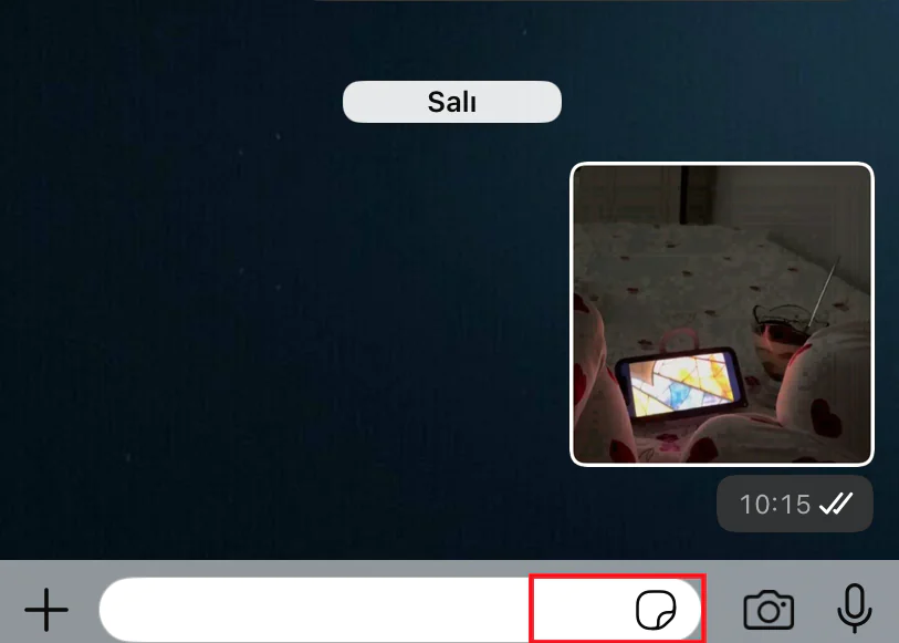 WhatsApp üzerinde videolu Sticker oluşturma