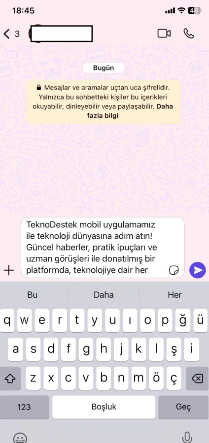 iPhone kopyala yapıştır özelliği