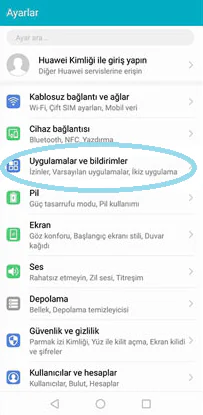 Huawei İkiz Uygulaması,