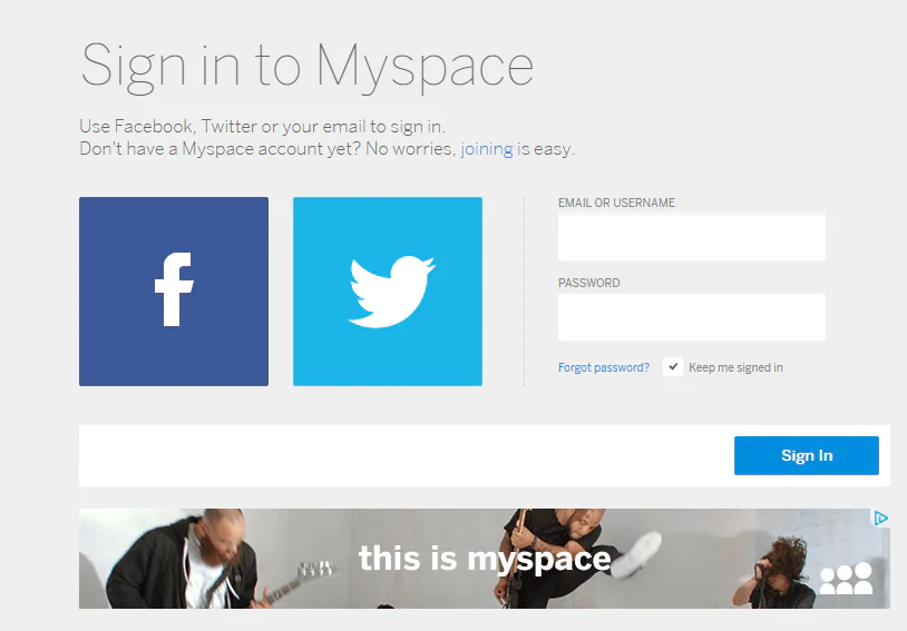 Myspace Hesap Silme (Resimli Anlatım)
