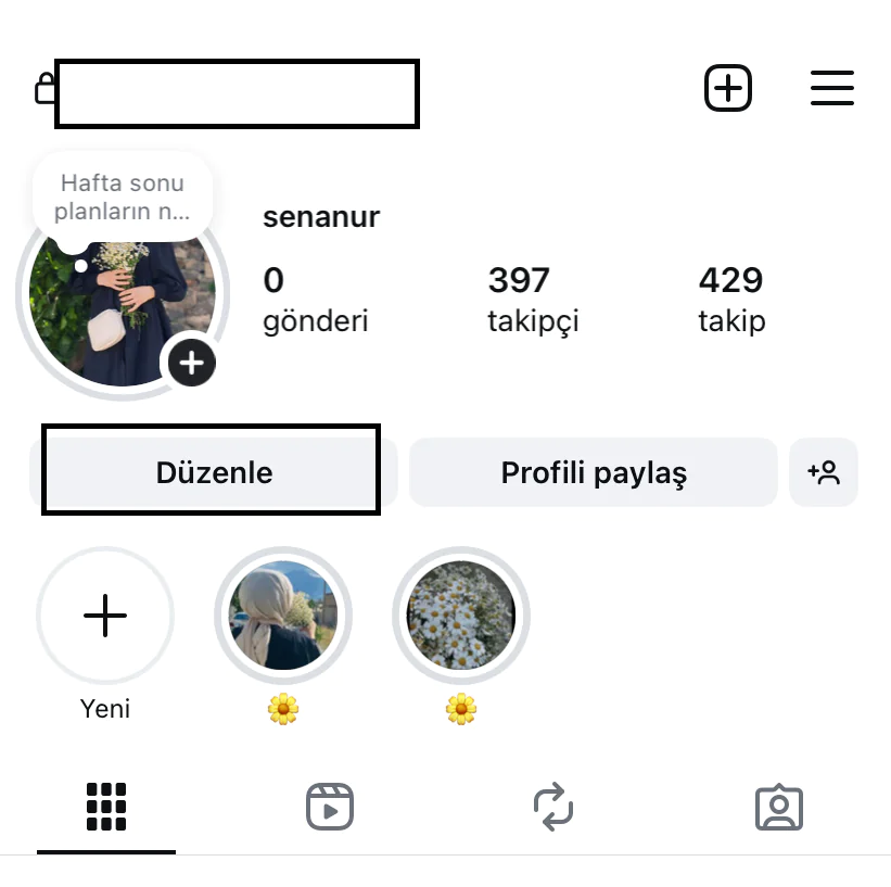 Instagram ızgara düzenleme