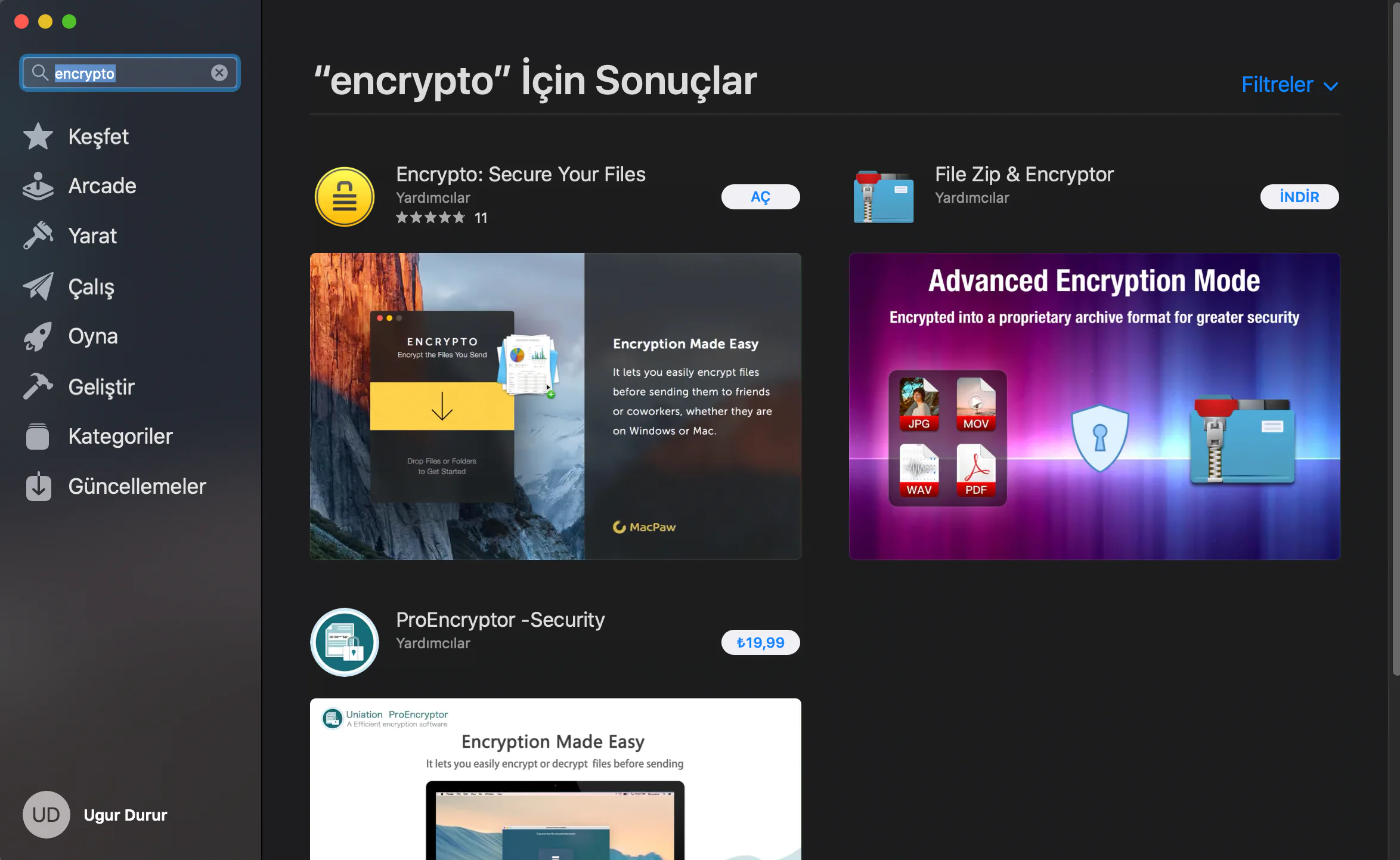Mac os x te Klasör şifreleme Nasıl Yapılır