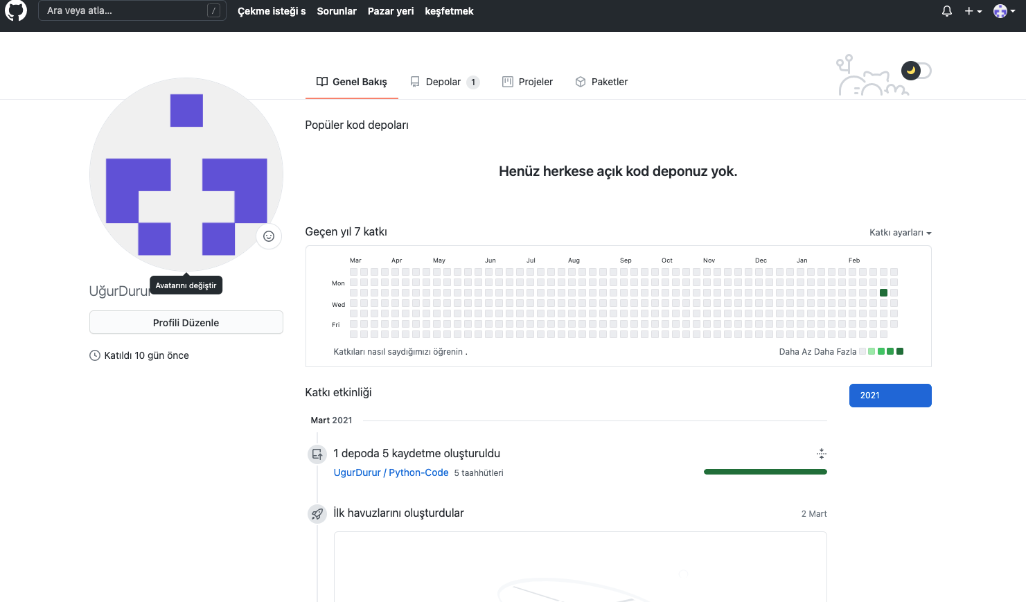 Githup Proje Görünürlüğü Nasıl Değiştirilir