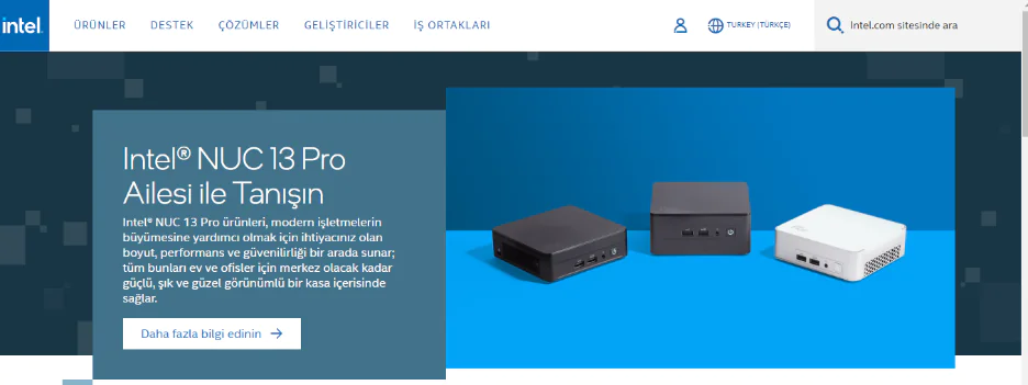 Intel Ağ Sürücüleri kurma