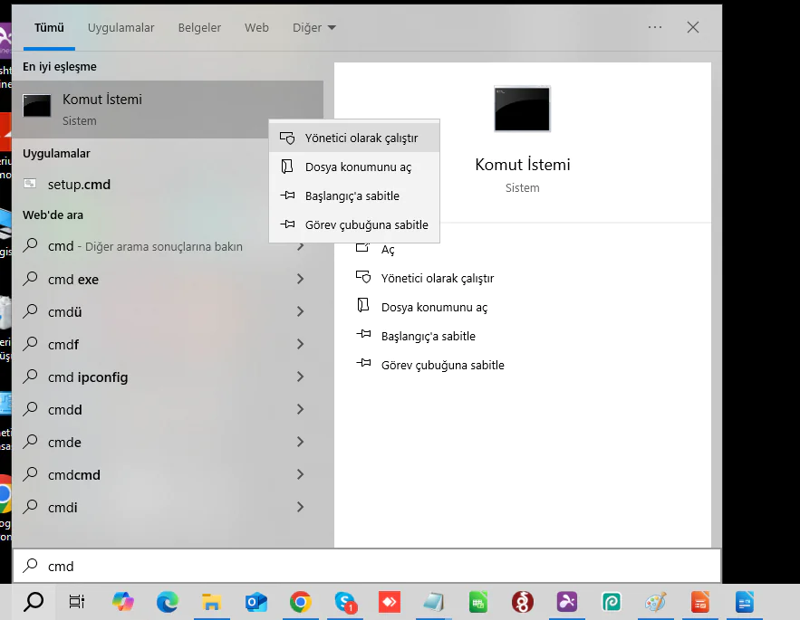 Outlook 0x80070490 hata kodu