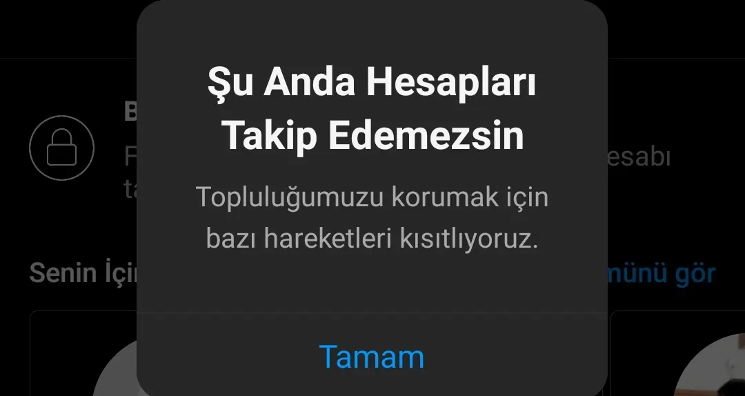 Instagram Spam Uyarısı Kaldırma Yöntemleri