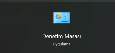 denetim masası