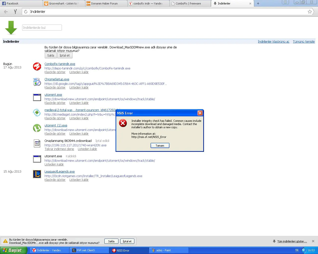 Yönetici Olarak Çalıştır