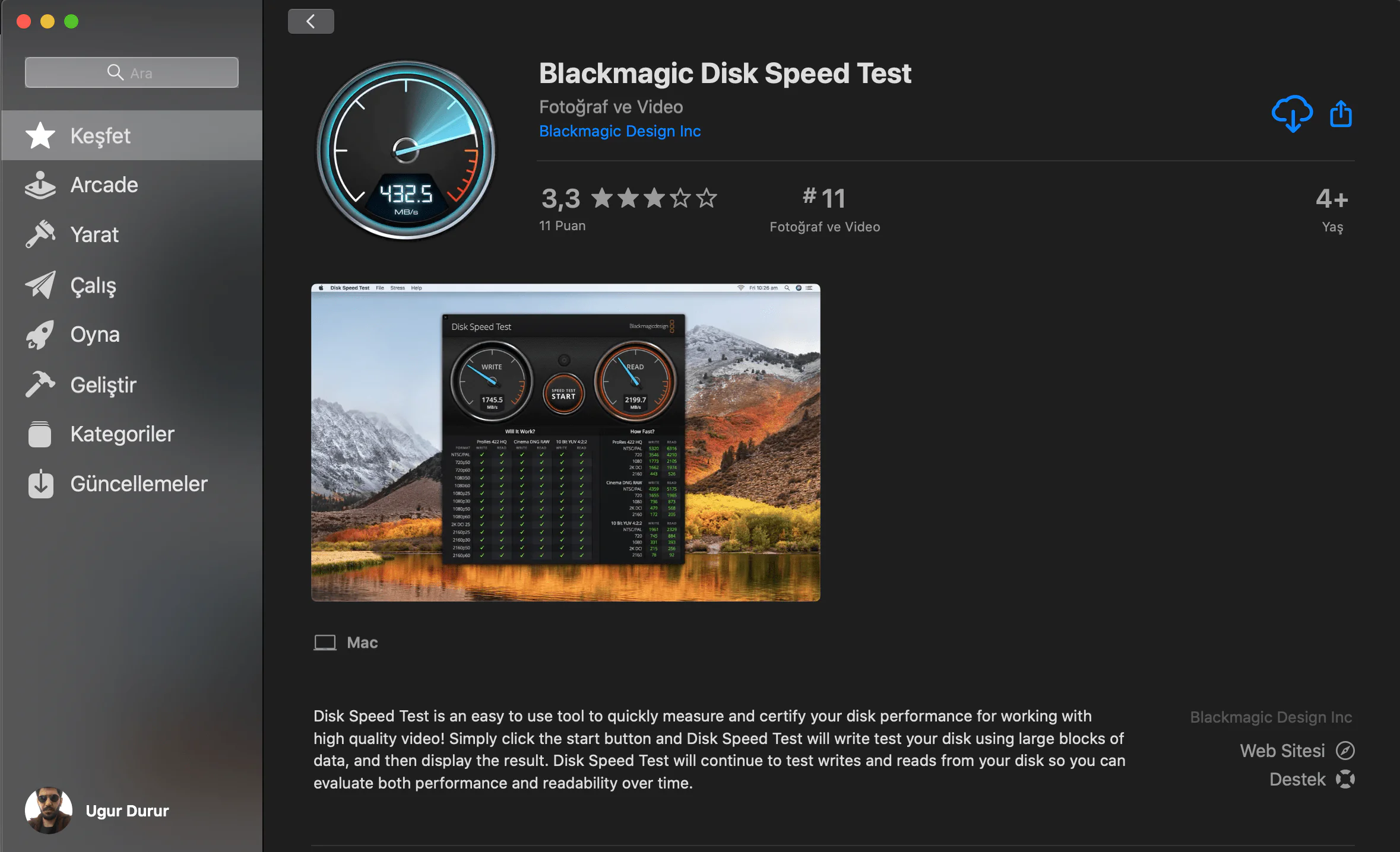 Macbook Bilgisayarlarda Hard Disk Okuma Yazma Hızı Nasıl Kontrol Edilir?