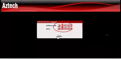 Aztech DSL5008en Modem Kurulumu