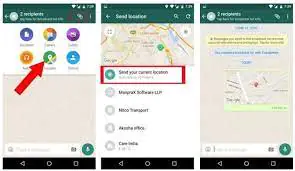 WhatsApp konum ayarı