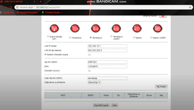 Dark WRT 303 Router Kurulumu