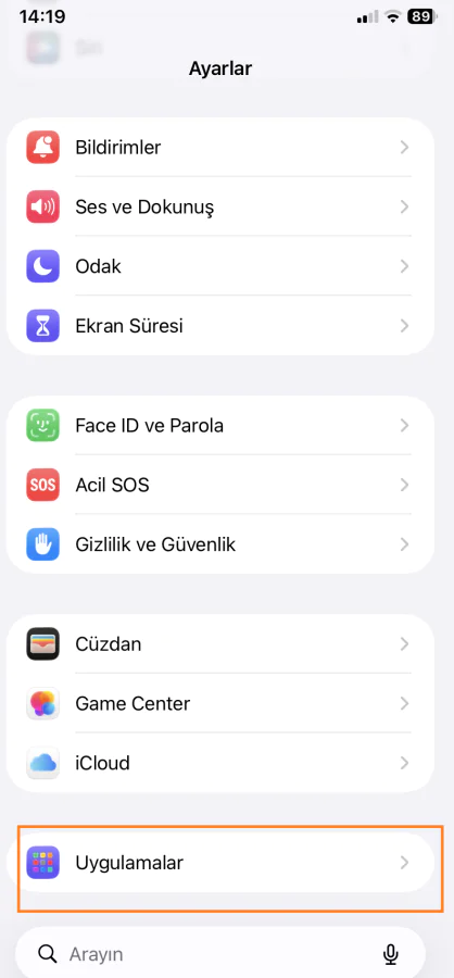 iPhone paylaşılan albüm oluşturma