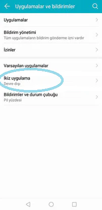 Huawei İkiz Uygulaması