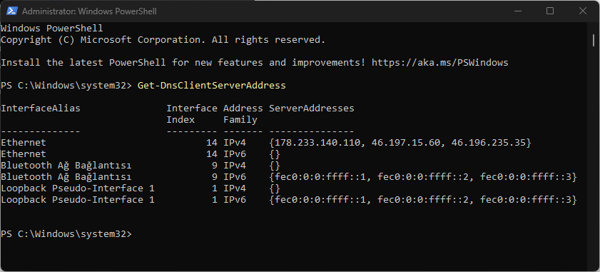 Windows 11 DNS Sunucusu Nasıl Bulunur