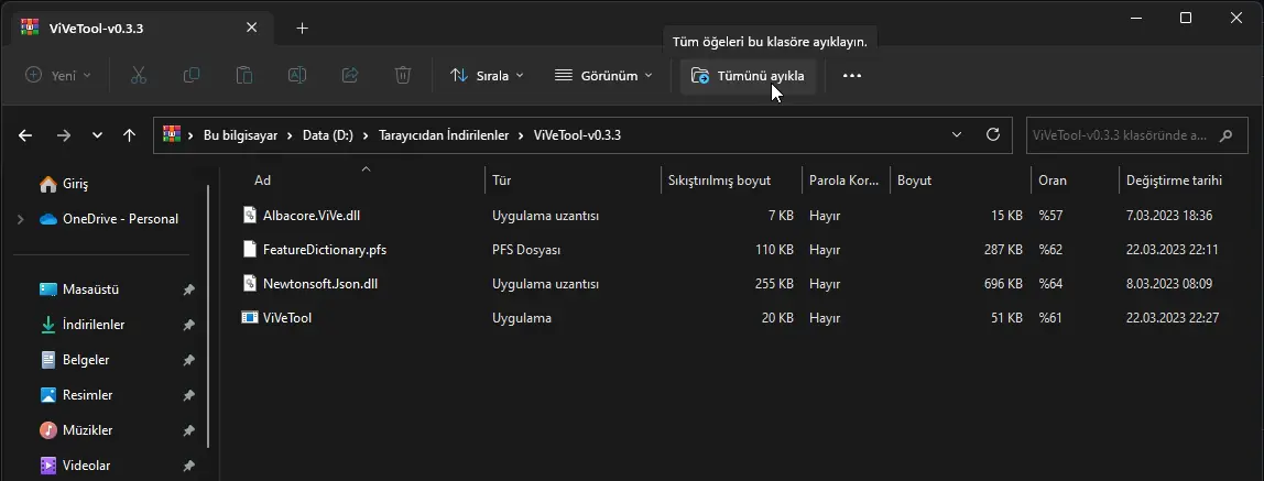 ReFS Sürücüsü Oluşturmak