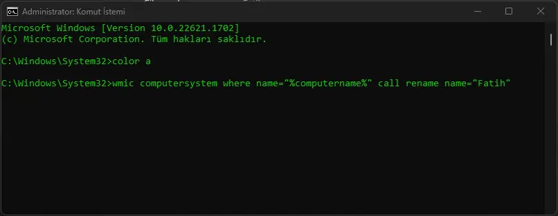 Windows 11 Bilgisayarın Adını Değiştirmek 01