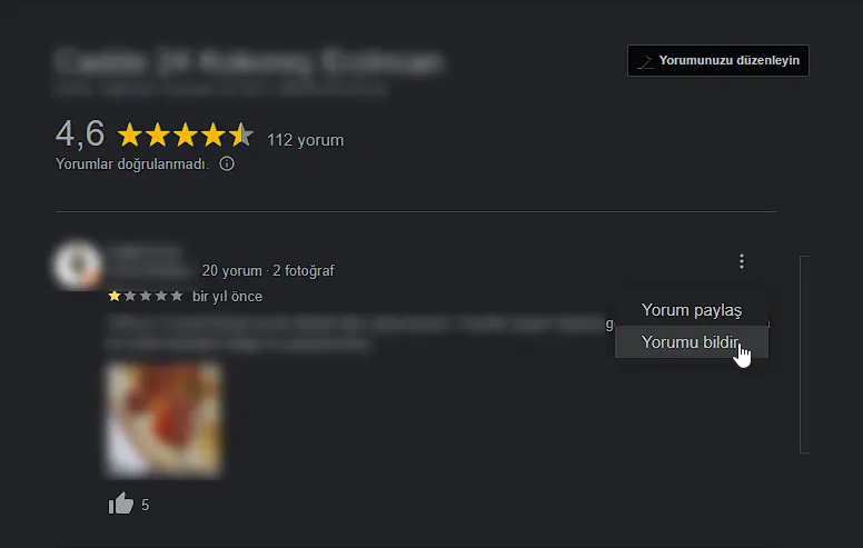 Sahte Google Yorumları Nasıl Kaldırılır