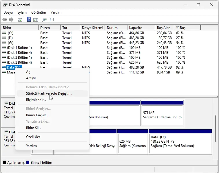 Ağ Bağlantısı Mevcut Değil Hatası Çözümü