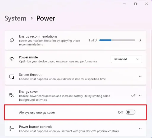 Windows 11 Enerji Tasarrufu Nedir ve Nasıl Etkinleştirilir