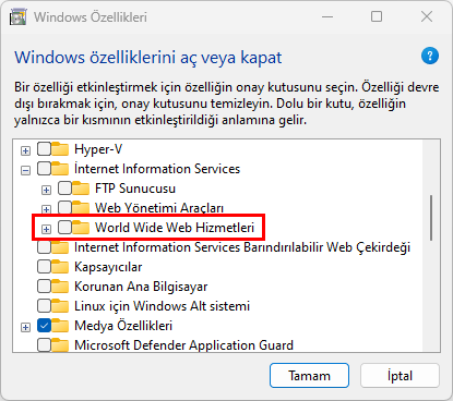 XAMPP Yapılandırma ve Sorun Giderme