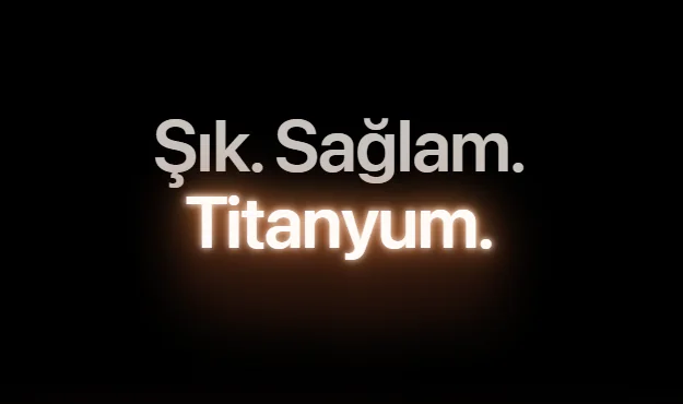 iPhone 16 Pro Özelikleri