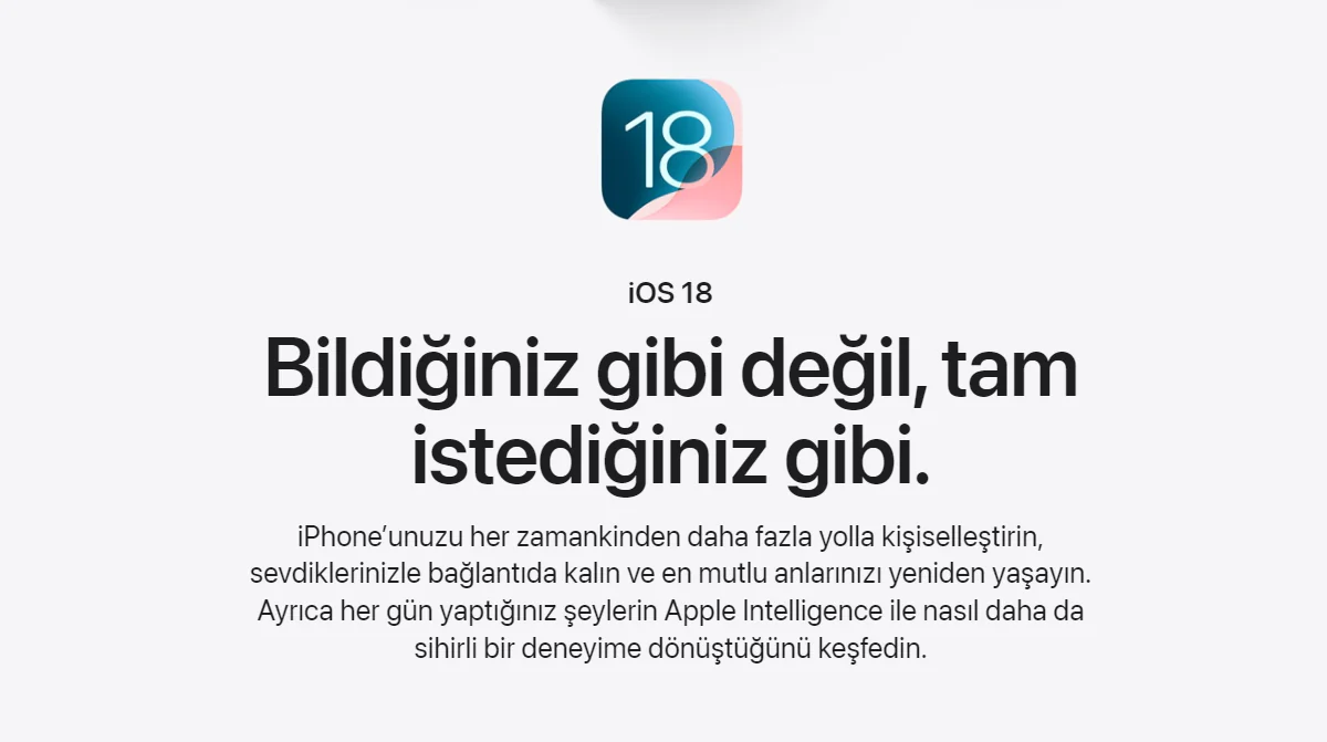 iOS 18 Nasıl Yüklenir?