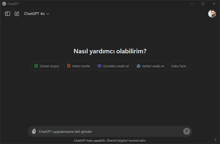 Windows 11 ChatGPT Uygulama Olarak Yükleme