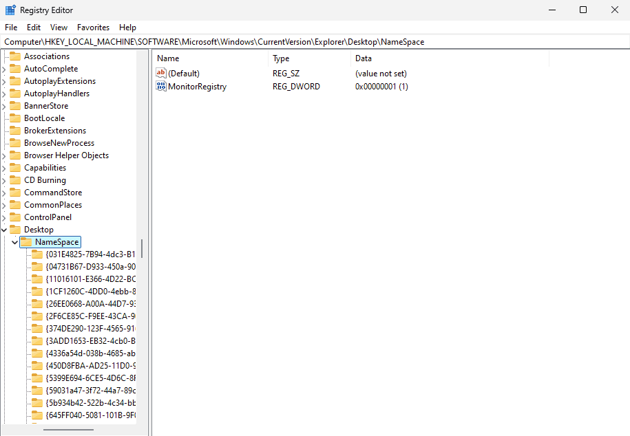 Windows 11 Masaüstünde Boş Klasör Silinmiyor