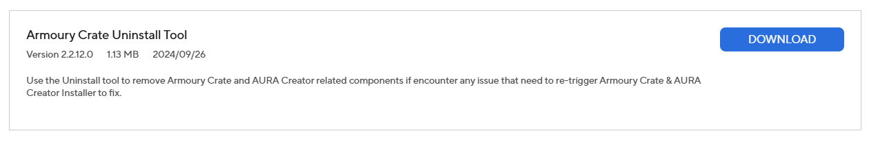 ASUS Armoury Crate CPU Sıcaklığını Göstermiyor