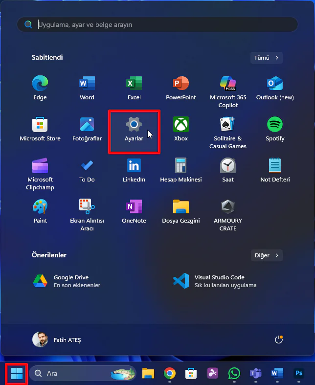Windows 11 Güvenlik Duvarı Kapatma