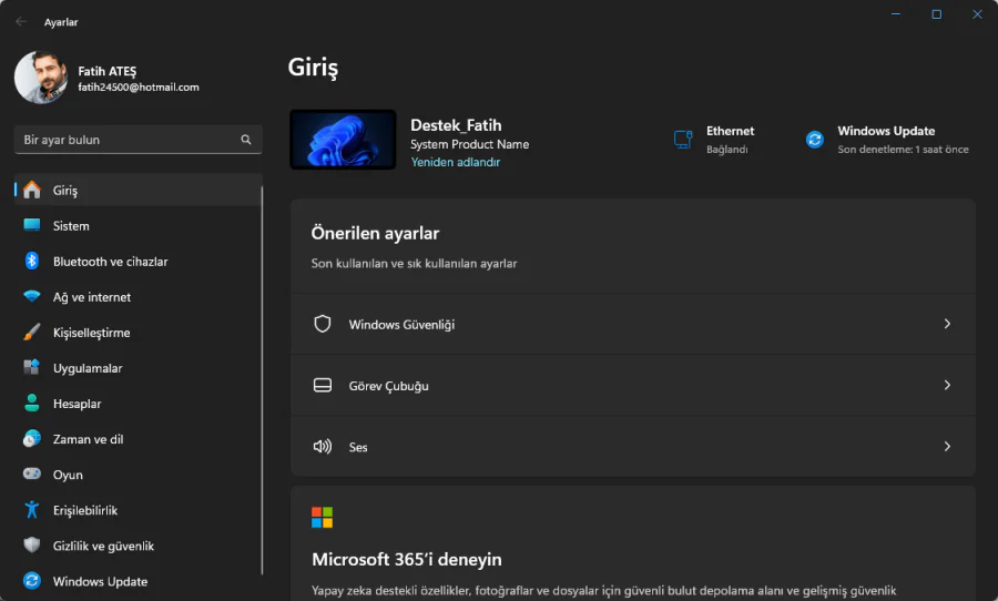 Windows 11 Arama Çubuğu Çalışmıyor