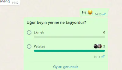 WhatsApp Çalışmayan Anket Sorunu