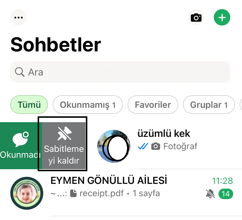 WhatsApp Sabitleme Nasıl Yapılır?