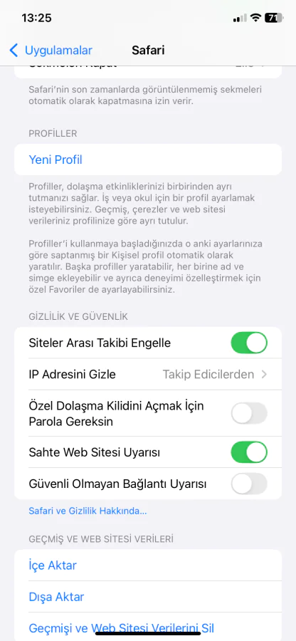 IP adresini gizle
