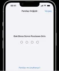 İPhone’da Ekran Süresini Devre Dışı Bırakma