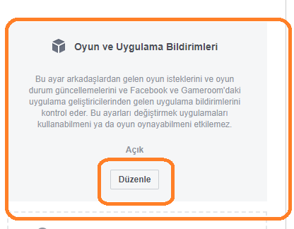 Facebook Oyun İstekleri ve mesaj istekleri engellem