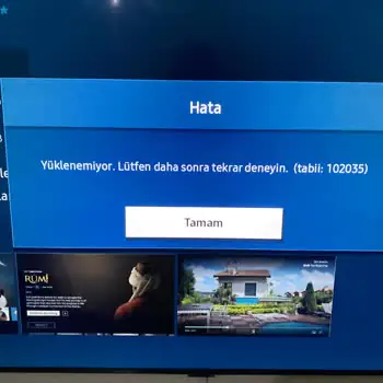 Smart TV Uygulama Çökme Sorunları yaşıyorum