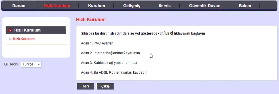 Netis DL-4323 Modem Kurulumu ve Kablosuz Ayarları
