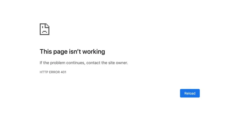 401 Yetkisiz Erişim Hatası Nedir