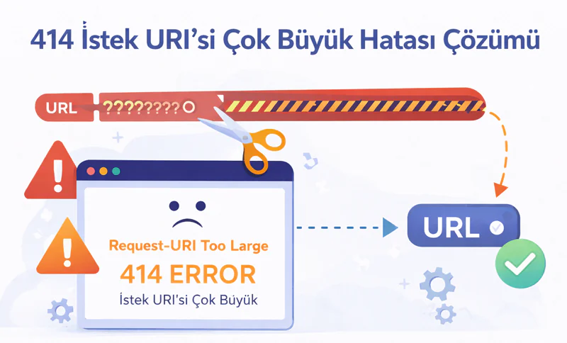 414 İstek URI'si Çok Büyük Hatası