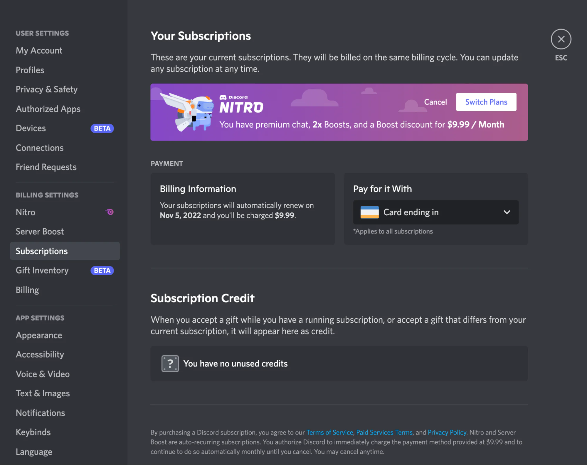 Discord nitro alma adımları