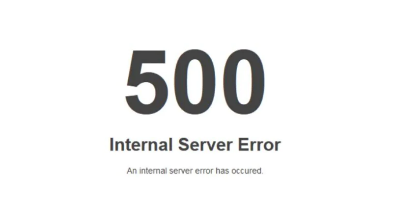 500 Dahili Sunucu Hatasını Nasıl Düzeltilir