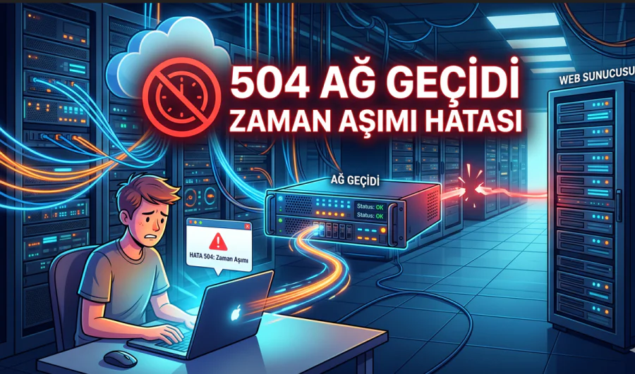 504 Ağ Geçidi Zaman Aşımı Hatası