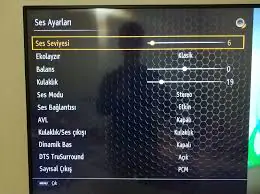 TV'de Hiç Ses Yok sorunu yaşıyorum