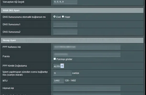 AC68U Modem kurulumu